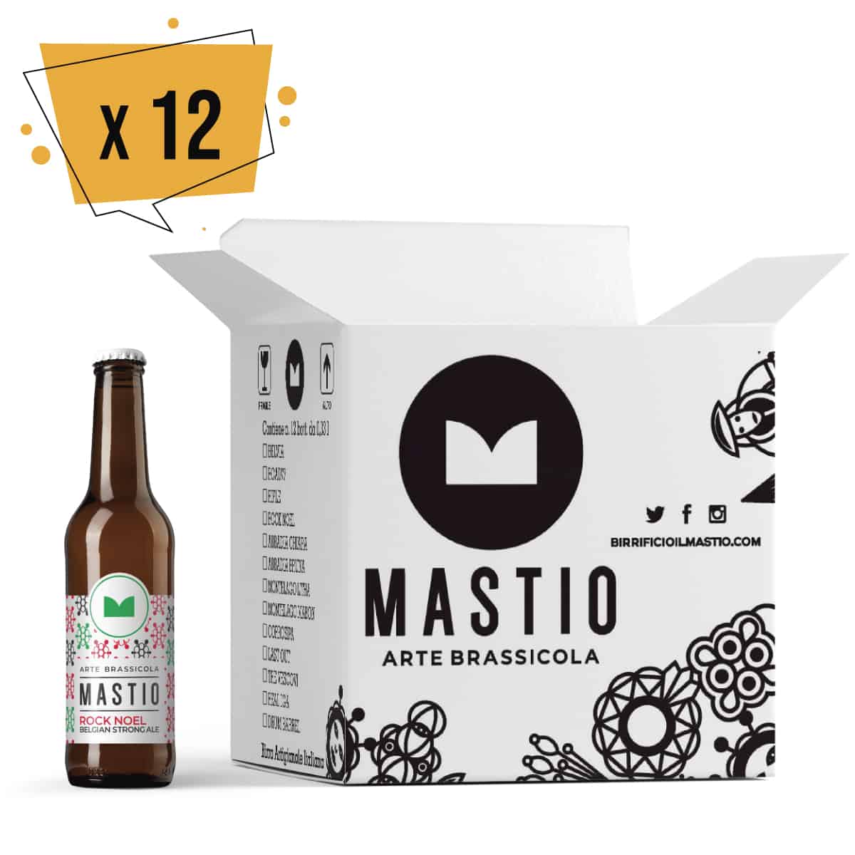 confezione birra rock noel