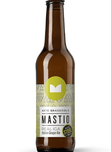 bottiglia di birra real iga steel