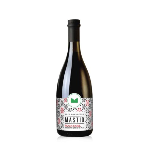 bottiglia di birra rock noel da 75cl
